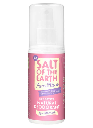 Salt of the Earth Lavender and Vanilla Natural Deodorant Spray 100ml