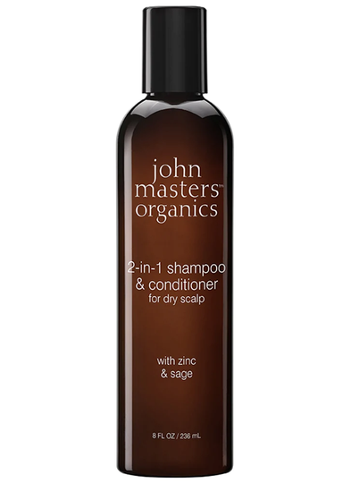 John Masters Organics Shampoo & Conditioner for Dry Scalp with Zinc & Sage 236ml