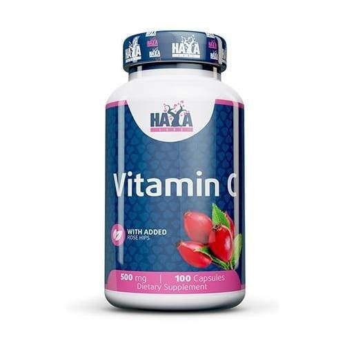 Vitamin C with Rose Hips, 500mg - 100 caps