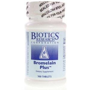 Biotics Research Bromelain Plus, 100Tabs