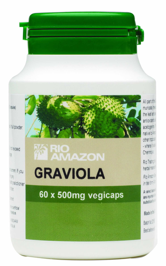 Rio Amazon Graviola Capsules, 500mg, 60 VCapsules