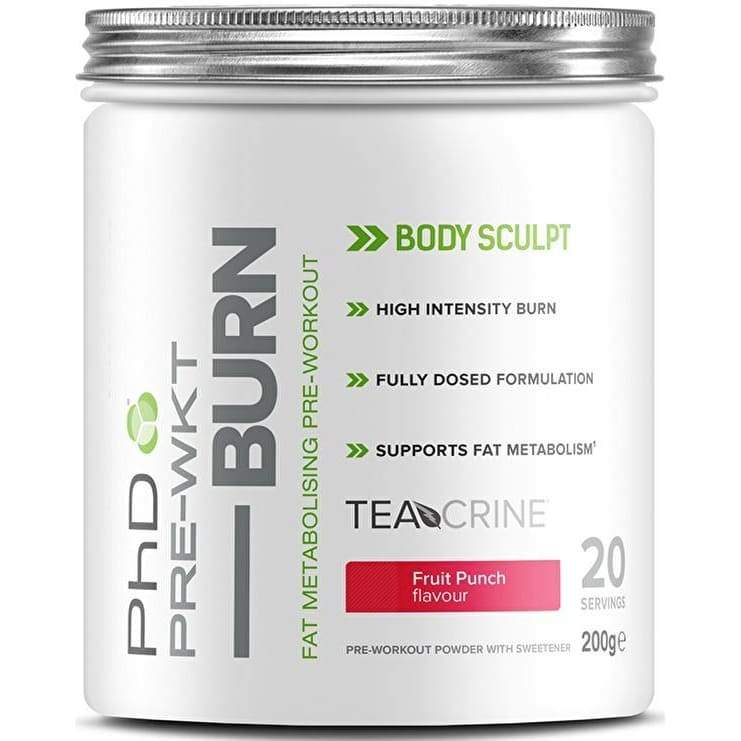 Pre Workout Burn, Fruit Punch - 200 grams