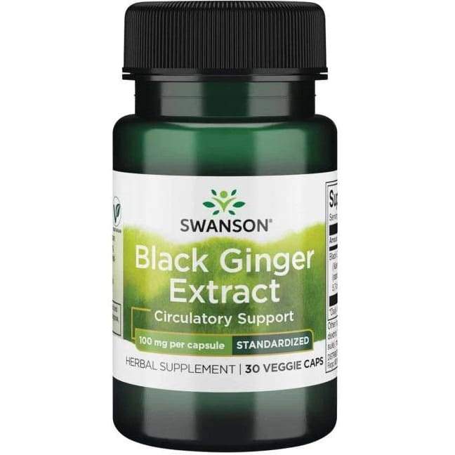Black Ginger Extract, 100mg - 30 vcaps