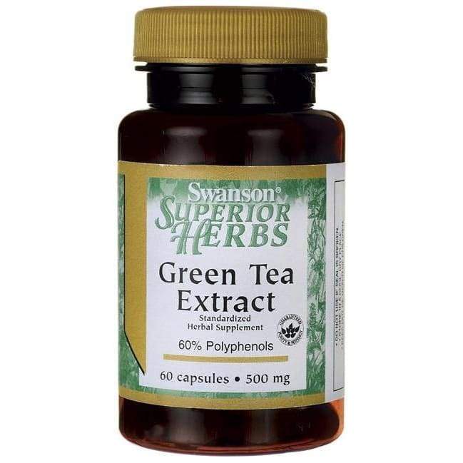 Green Tea Extract, 500mg - 60 caps