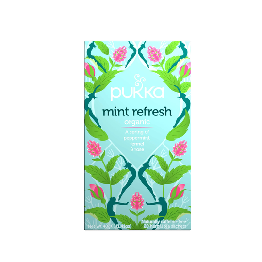 Pukka Mint Refresh Tea, 20Bags