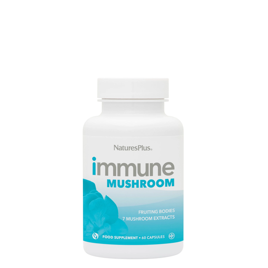 Natures Plus Immune Mushroom Complex, 60 Capsules
