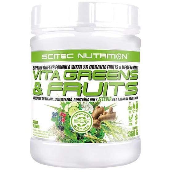 Vita Greens & Fruit Stevia, Apple - 360 grams