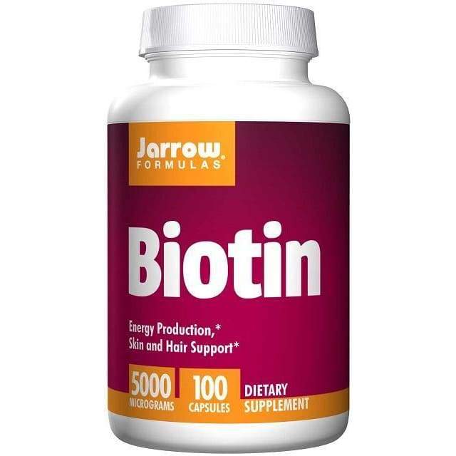 Biotin, 5000mcg - 100 caps