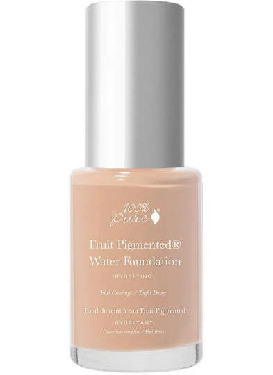 100% Pure Fruit Pigmented Full Coverage Water Foundation Warm 4.0 30ml