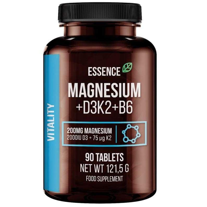 Magnesium + D3K2 + B6 - 90 tablets