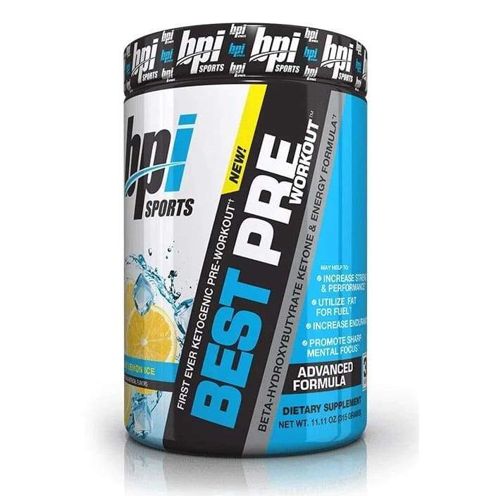 Best PreWorkout, Blue Lemon Ice - 315 grams