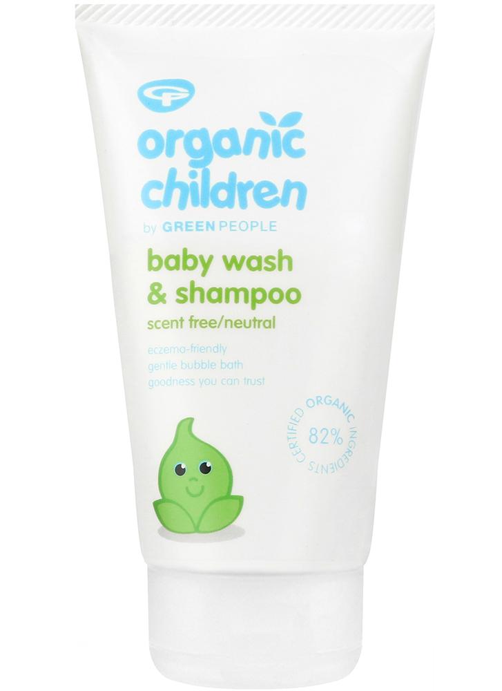 Green People Baby Wash & Shampoo Scent Free