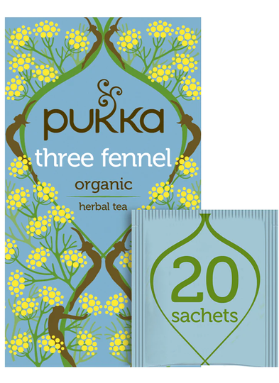 Pukka Three Fennel Tea 20 sachets