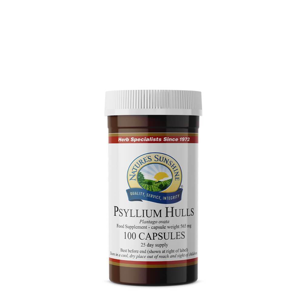 Psyllium Hulls (100 Capsules)