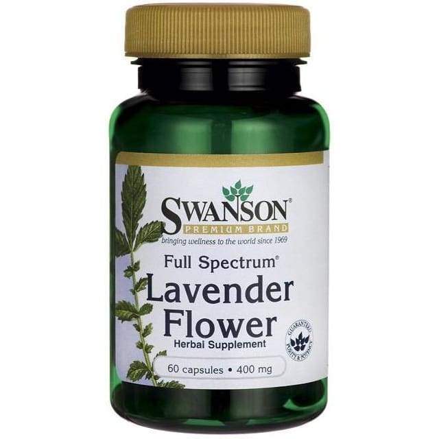 Full Spectrum Lavender Flower, 400mg - 60 caps