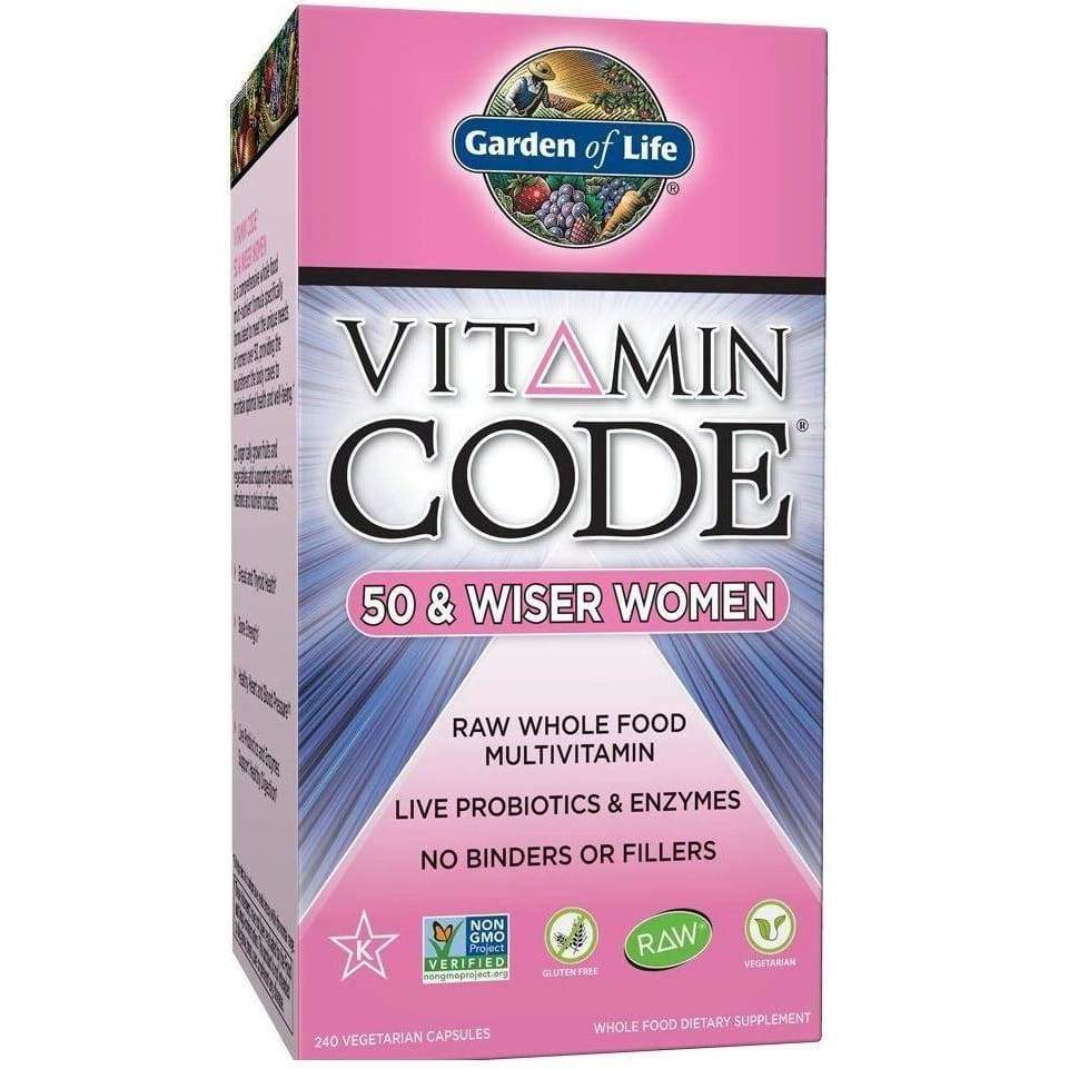 Vitamin Code 50 & Wiser Women - 240 vcaps