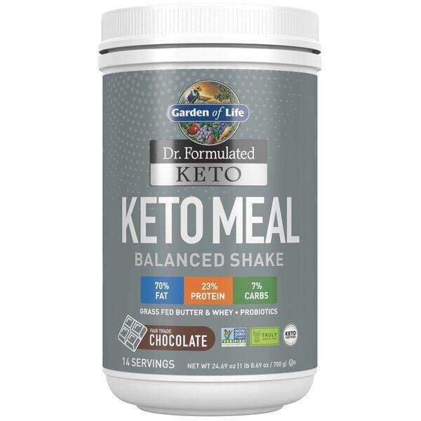 Dr. Formulated Keto Meal, Chocolate - 700 grams