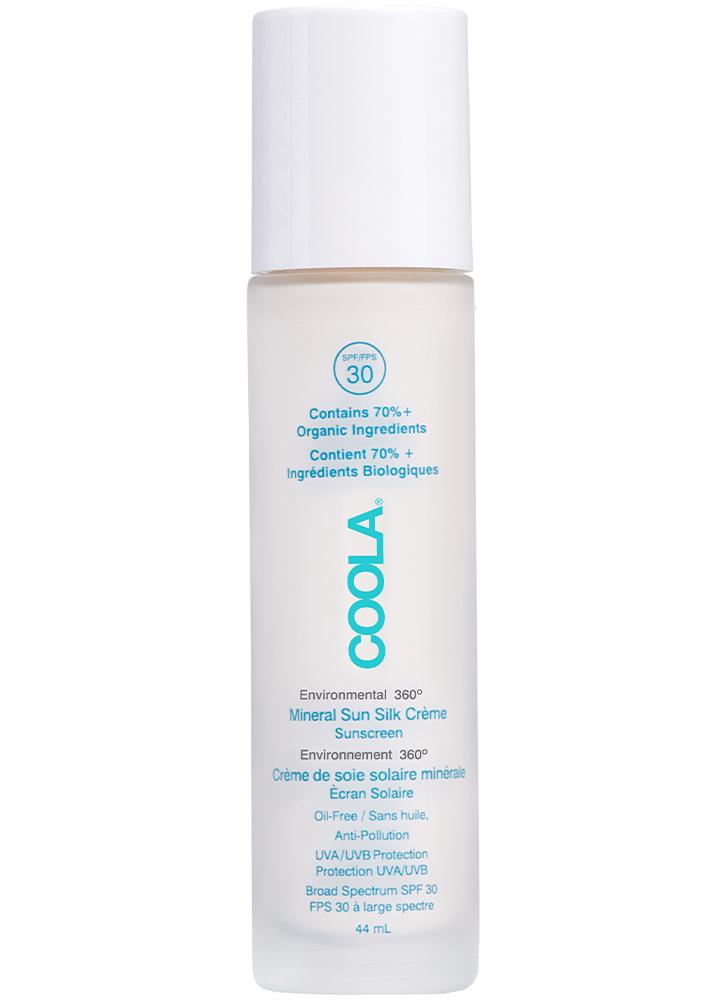 Coola Mineral Sun Silk Crème SPF30 Organic Face Sunscreen
