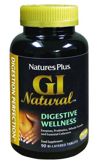 Nature's Plus GI Natural, 90 Tablets