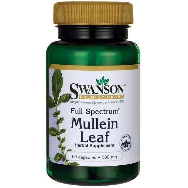 Full Spectrum Mullein Leaf, 500mg - 60 caps