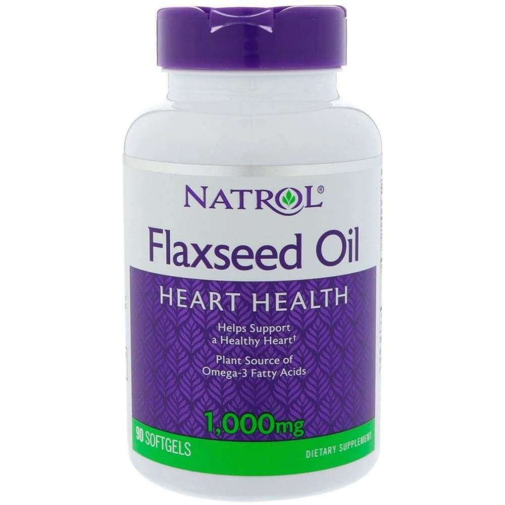 Flaxseed Oil, 1000mg - 90 softgels
