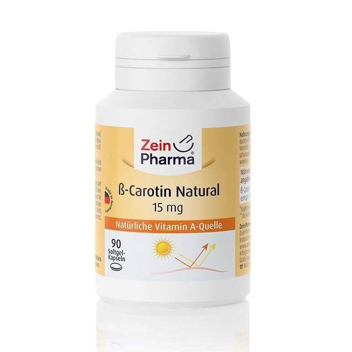 Beta Carotene Natural, 15mg - 90 caps