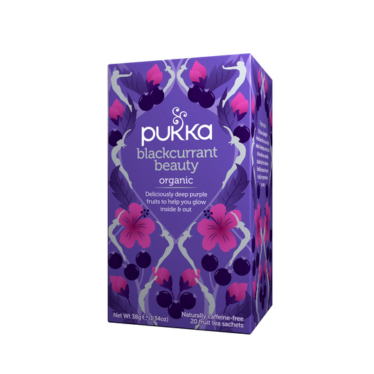 Pukka Blackcurrant Beauty Tea, 20Bags