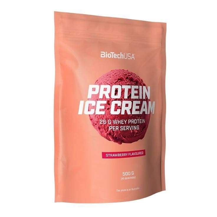Protein Ice Cream, Strawberry - 500 grams