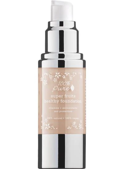 100% Pure Fruit Pigmented Healthy Foundation Creme 30ml