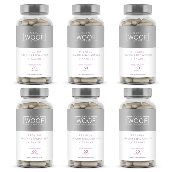 SKIN WOOF ORIGINAL VITAMINS 6 MONTH SUPPLY