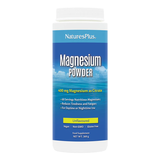 Nature's Plus Unflavoured Magnesium Powder, 360GR