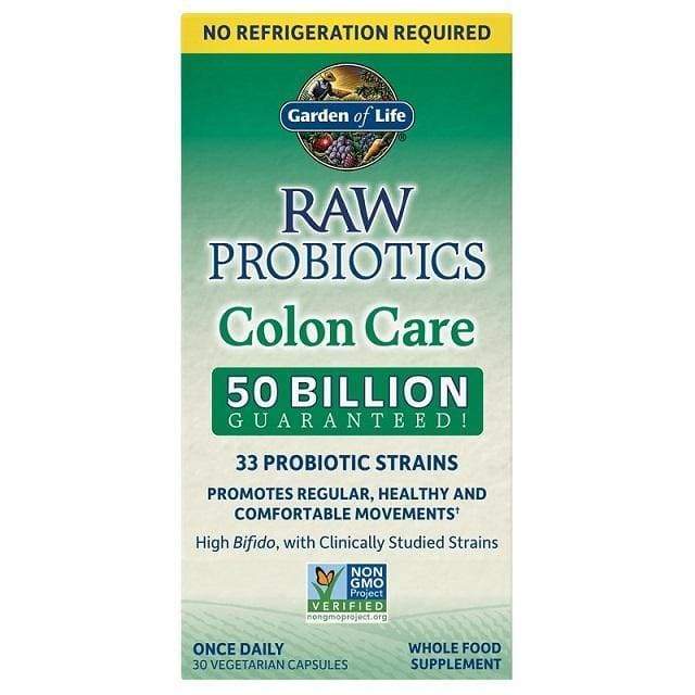 Raw Probiotics Colon Care (Shelf-Stable) - 30 vcaps