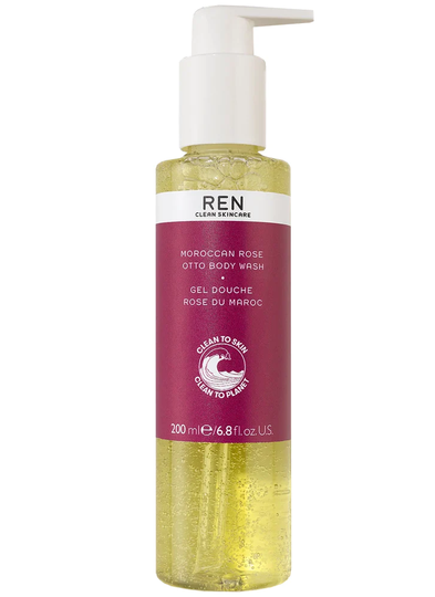 REN Clean Skincare Moroccan Rose Otto Body Wash 200ml