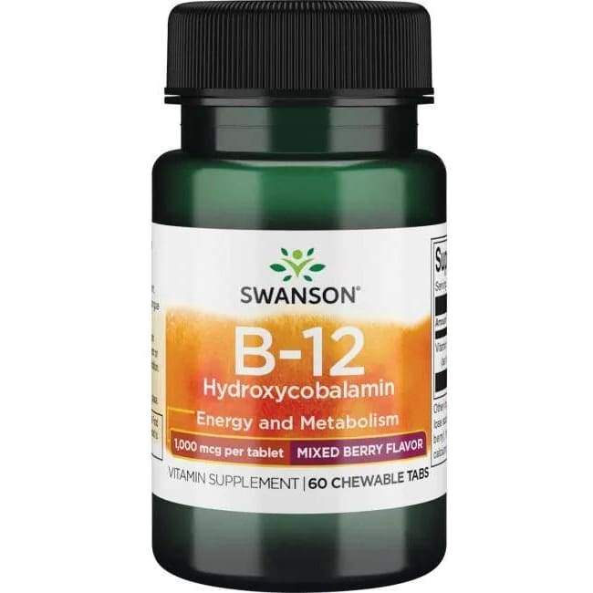 Vitamin B-12 (Hydroxycobalamin),100mcg Sublingual - 60 sublingual tabs