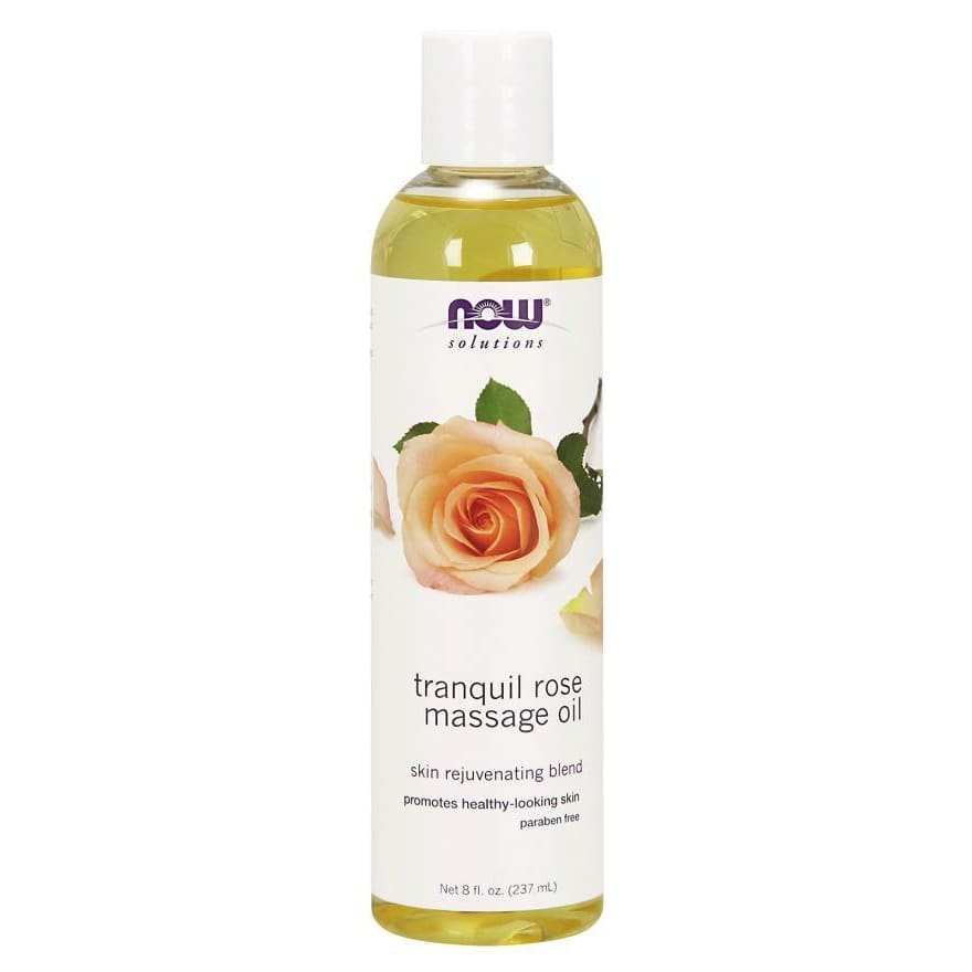 Tranquil Rose Massage Oil - 237 ml.