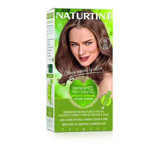 Naturtint Permanent Colorant 6G - Dark Golden Blonde, 160ml