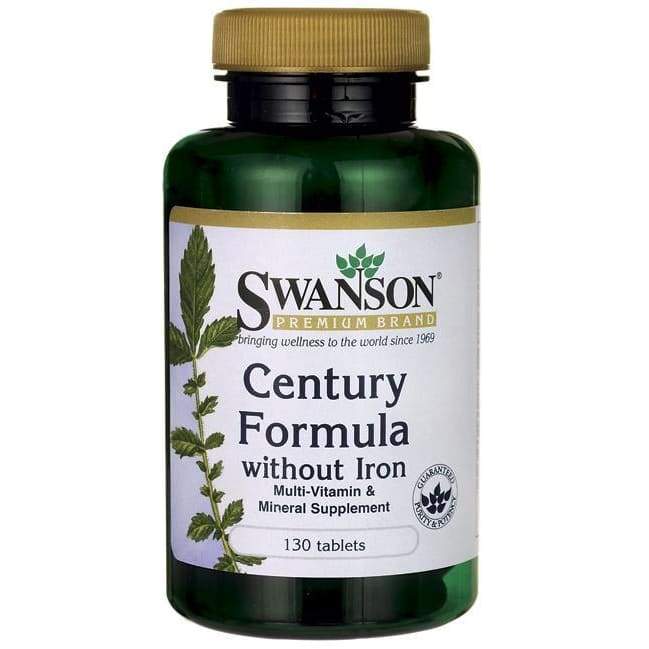 Century Formula Multivitamin without Iron - 130 tablets