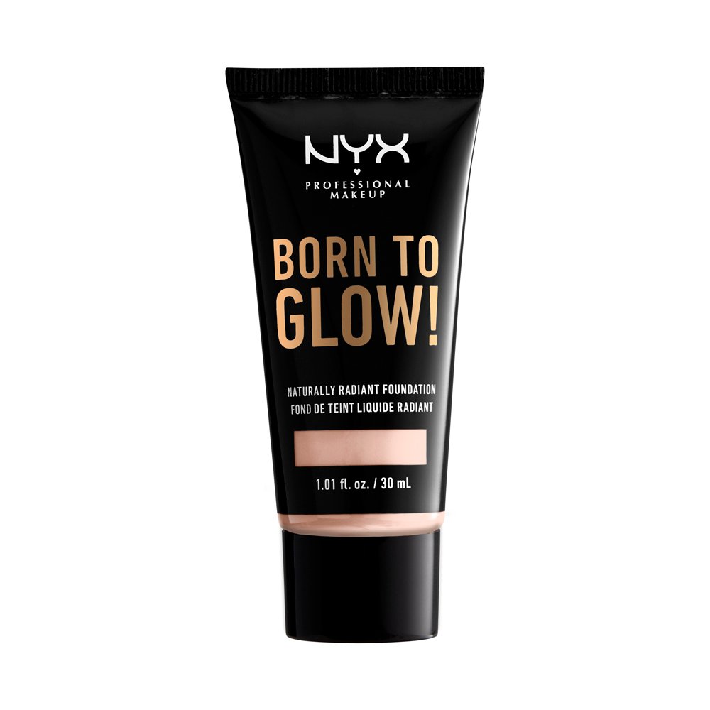 NYX Professional Makeup - Born To Glow Naturally Radiant Foundation - Light Porcelain