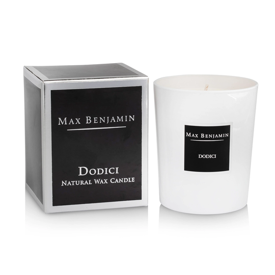 Max Benjamin Classic Collection Dodici Scented Glass Candle, 190g