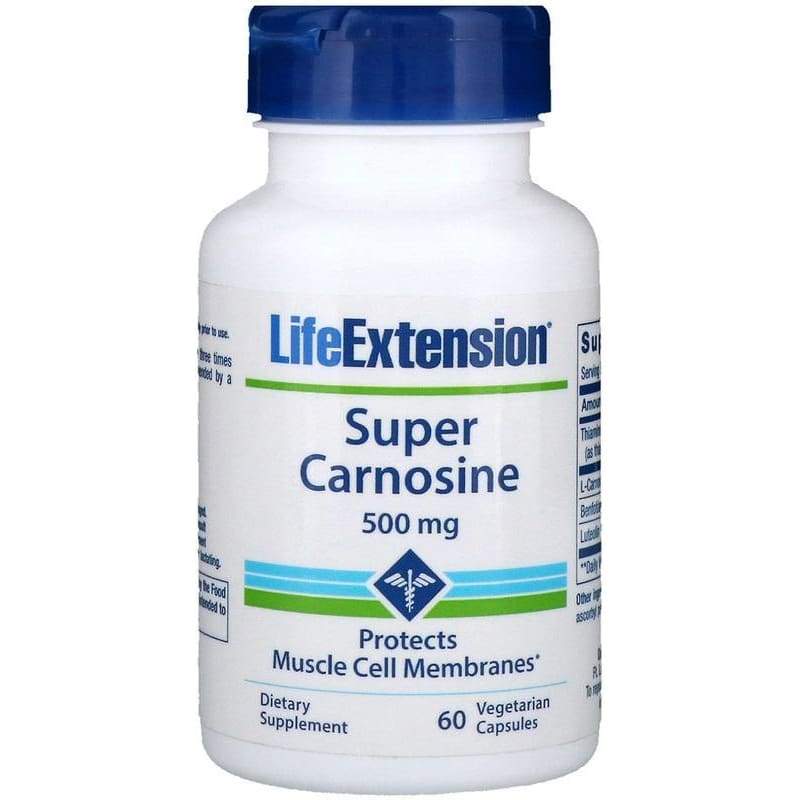 Super Carnosine, 500mg - 60 vcaps