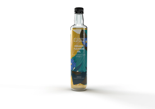 Higher Nature Organic Flax Seed Oil, 250ml