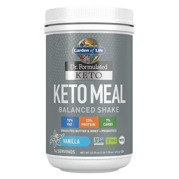 Dr. Formulated Keto Meal, Vanilla - 672 grams
