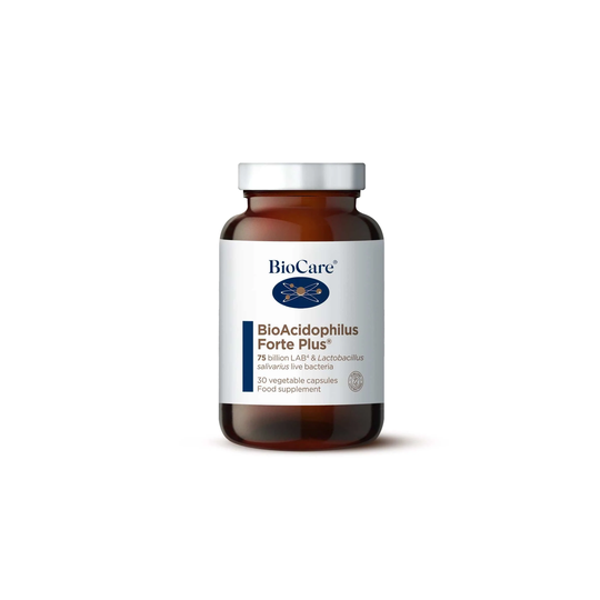 BioCare Bio-Acidophilus Forte Plus, 30 Capsules
