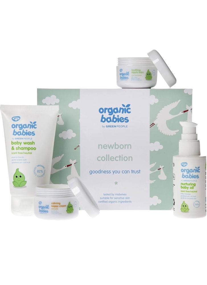 Green People Organic Babies Newborn Collection Gift Set (worth £42)