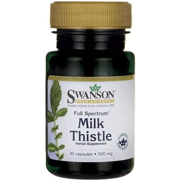 Full Spectrum Milk Thistle, 500mg - 30 caps