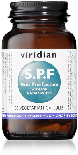Viridian SPF Skin Protection Factors, 30 Capsules