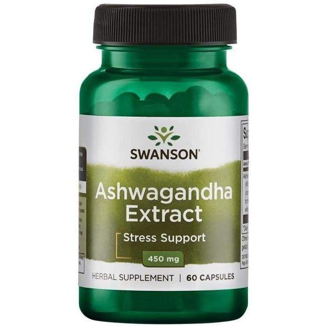 Ashwagandha Extract, 450mg - 60 caps