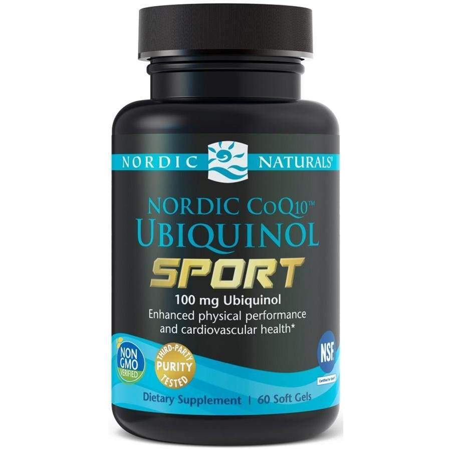 Nordic CoQ10 Ubiquinol Sport, 100mg - 60 softgels