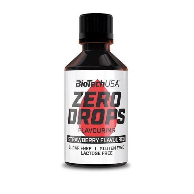 Zero Drops, Strawberry - 50 ml.