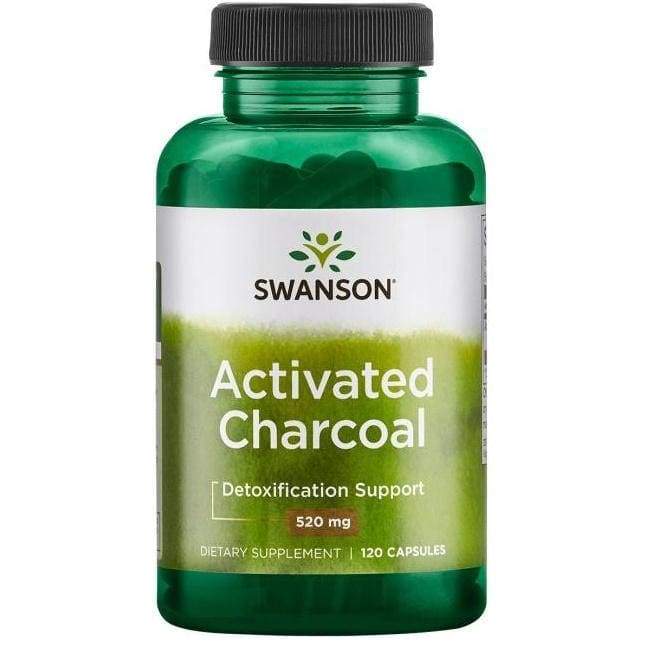 Activated Charcoal, 520mg - 120 caps